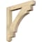 Ekena Millwork Merced Craftsman Rough Sawn Bracket, Douglas Fir, 4"W x 34"D x 34"H BKT04X34X34MRC04RDF - alternate 1
